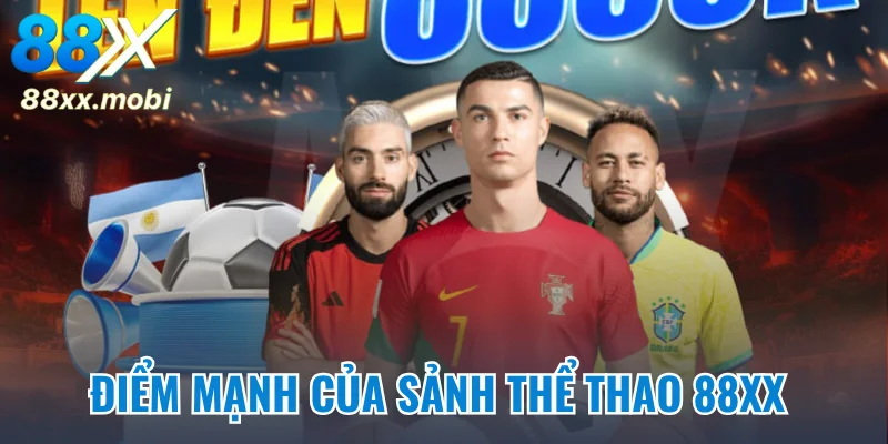 Điểm mạnh của sảnh thể thao 8XX online